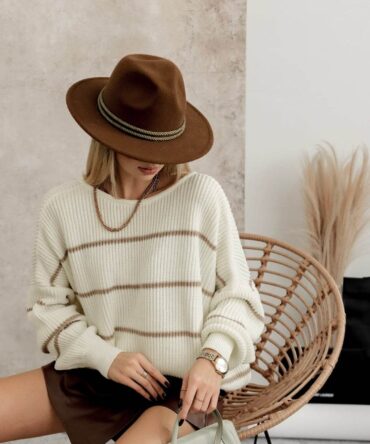 Sweter CREAMY BROWN