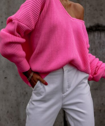 Sweter DAILY PINK
